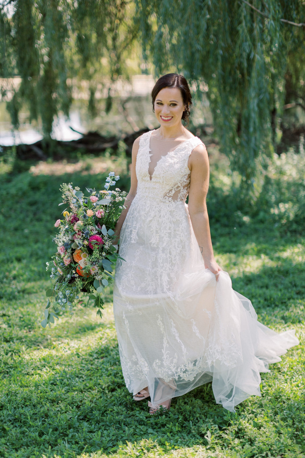 Rustic Wildflower Downtown Wedding | Kendra Denault Photography ...